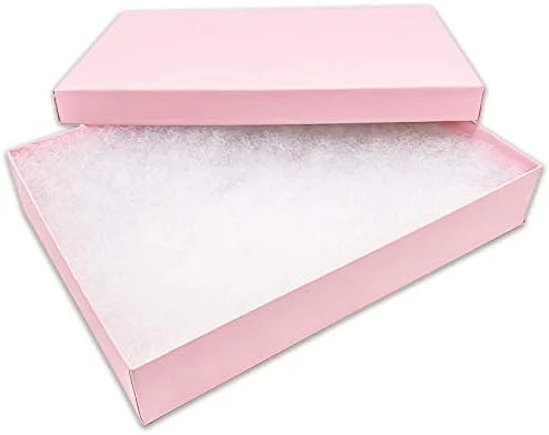 The Display Guys – Cardboard Jewelry Boxes With Cotton – 100 Pack – Matte Black – #33 (3 1/2" X 3 1/2" X 1") 10 The Display Guys – Cardboard Jewelry Boxes With Cotton – 100 Pack – Matte Black – #33 (3 1/2" X 3 1/2" X 1") - Image 10