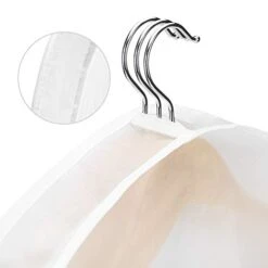 Foraineam 20 Pack Shoulder Covers Clothes Suit Protectors Breathable Garment Dust Covers For Suit, Coats, Jackets, Dress Closet Storage -Songmics Furniture Shop 31CjjOP5N2L