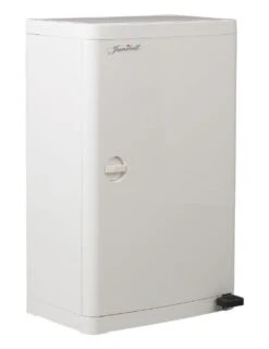 Janibell M400BW ABS 15-Gallon Hygienic Hands-Free Foot Pedal Operated Waste Disposal System, Rectangular, 10-1/4" Width X 15-3/4" Depth X 25-3/16" Height, White -Songmics Furniture Shop 31D qFhVruL