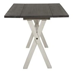 OSP Home Furnishings Flip-Top Expanding Desk To Dining Table, Charcoal Finish -Songmics Furniture Shop 31DbdHF7RqL