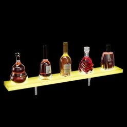 Oarlike LED Liquor Bottle Display Shelf 32 Inch Acrylic Lighted Bar Shelf With RF Remote Controller For Home Commercial Bar Floating Wall Mounted Display Shelves¡ 14 Oarlike LED Liquor Bottle Display Shelf 32 Inch Acrylic Lighted Bar Shelf With RF Remote Controller For Home Commercial Bar Floating Wall Mounted Display Shelves¡ -Songmics Furniture Shop 31EALTEny7L. AC