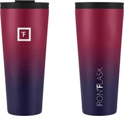 IRON °FLASK Tumbler - Airtight Leak-Proof, Durable Stainless Steel Bottle - Double Walled, Drinking Cup, Hot & Cold Insulated Thermo Tumblers - Coffee & Water Travel Mug, 32 Ounces -Songmics Furniture Shop 31EoNNOJp8L