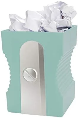 Balvi Wastebasket Sharpener Rose Colour Recycling Bin Perfect Complement For Your Study Or Work Area Plastic ABS/PP 29x21,5x21 Cm 6 Balvi Wastebasket Sharpener Rose Colour Recycling Bin Perfect Complement For Your Study Or Work Area Plastic ABS/PP 29x21,5x21 Cm - Image 6