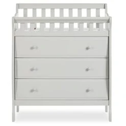 Dream On Me Marcus Changing Table And Dresser In Storm Grey, Features 3 Spacious Drawers, Non-Toxic Finishes, Comes With 1" Changing Pad, Made Of Solid Wood -Songmics Furniture Shop 31Ez50fQ5OL