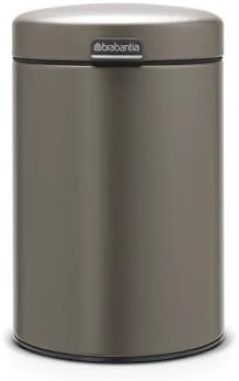 Brabantia NewIcon Wall Mounted Bin, Platinum, 3 Litre 10 Brabantia NewIcon Wall Mounted Bin, Platinum, 3 Litre - Image 10
