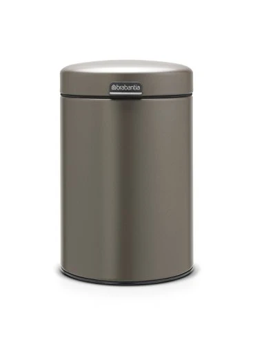 Brabantia NewIcon Wall Mounted Bin, Platinum, 3 Litre 1 Brabantia NewIcon Wall Mounted Bin, Platinum, 3 Litre