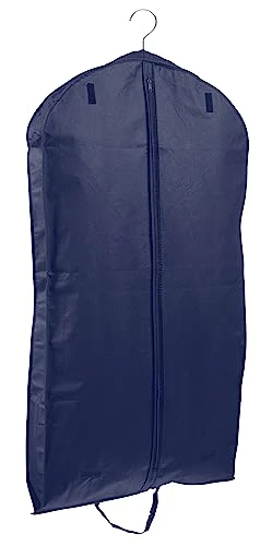 60" Garment Bags For Travel & Hanging Clothes - Suit Covers Garment Bag For Men & Women Dress Bag - Closet Storage Suit Bag, Dress Bags, Coat Storage - Zipper Closure (Navy) 1 60" Garment Bags For Travel & Hanging Clothes - Suit Covers Garment Bag For Men & Women Dress Bag - Closet Storage Suit Bag, Dress Bags, Coat Storage - Zipper Closure (Navy)