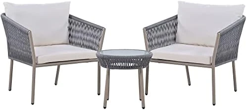 KELRIA 5-Piece Wooden Counter Height Set, Includes 1 Table, 4, Padded Chairs And Storage Shelving, For Dining, Living Room, Kitchen, Gray 7 KELRIA 5-Piece Wooden Counter Height Set, Includes 1 Table, 4, Padded Chairs And Storage Shelving, For Dining, Living Room, Kitchen, Gray - Image 7