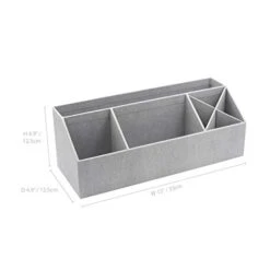 Bigso Elisa Desktop Organizer | Durable Office Desk Organizer For Office Supplies And Accessories | Desk Organizer With 7 Compartments For Customizable Organization | 13.1”x4.9”x4.9” | Ash 11 Bigso Elisa Desktop Organizer | Durable Office Desk Organizer For Office Supplies And Accessories | Desk Organizer With 7 Compartments For Customizable Organization | 13.1”x4.9”x4.9” | Ash -Songmics Furniture Shop 31Fc9llW0PL