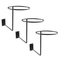 SnowTing 3 Pack Helmet Holder Wall Mount Motorcycle Helmet Holders Stand, Helmet Hangers For Hats Caps, Ball Holder Hanger, Wall Mounted Hat And Wig Holder Hat Wall Display -Songmics Furniture Shop 31HkypTBPrL
