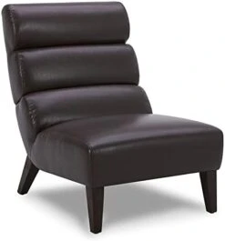 Watson & Whitely Modern Accent Chair, Armless Lounge Chair For Living Room And Bedroom, Fabric Upholstered Chair With Solid Wooden Legs, Grey (Multi-Colored) -Songmics Furniture Shop 31IGmkSc3L. AC