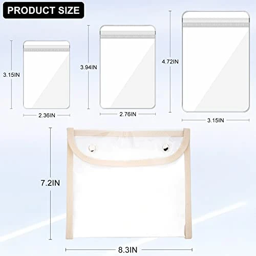 Wowang 110 Pcs Travel Jewelry Organizer Bags PVC Jewelry Storage Bag Pouch Self Seal Plastic Zipper Bag,Small Clear Plastic Bags For Jewelry Necklace Rings 1 Wowang 110 Pcs Travel Jewelry Organizer Bags PVC Jewelry Storage Bag Pouch Self Seal Plastic Zipper Bag,Small Clear Plastic Bags For Jewelry Necklace Rings