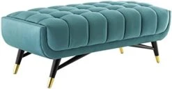 Modway EEI-4241 Adept 60" Performance Velvet Bench In Midnight Blue, 60 Inches -Songmics Furniture Shop 31IRXsfnIDL. AC