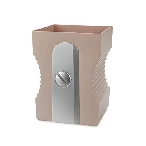 Balvi Wastebasket Sharpener Rose Colour Recycling Bin Perfect Complement For Your Study Or Work Area Plastic ABS/PP 29x21,5x21 Cm 1 Balvi Wastebasket Sharpener Rose Colour Recycling Bin Perfect Complement For Your Study Or Work Area Plastic ABS/PP 29x21,5x21 Cm