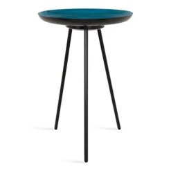 Kate And Laurel Laranya Modern Side Table, 15" X 15" X 22.5", Teal And Black, Chic Minimalist End Table -Songmics Furniture Shop 31JcstzPgtL
