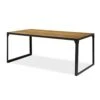 Landia Home Collection Dining Table, Rectangular, Acacia Brown