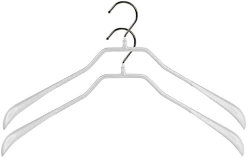 Mawa By Reston Lloyd BodyForm Series Non-Slip Space-Saving Clothes Hanger For Jackets, Suits & Coats, 16-1/2", Style 42/L, Set Of 5, Black 14 Mawa By Reston Lloyd BodyForm Series Non-Slip Space-Saving Clothes Hanger For Jackets, Suits & Coats, 16-1/2", Style 42/L, Set Of 5, Black - Image 14