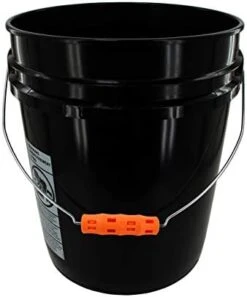 GENERIC Halloween Supplies, Black Bucket With Orange Over Sized Grip (2 Gallon) -Songmics Furniture Shop 31KVvcE5PL. AC