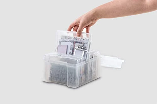 Rayher 39572000 Storage Box With 6 Compartments, 210x185x140mm, Transparent 4 Rayher 39572000 Storage Box With 6 Compartments, 210x185x140mm, Transparent - Image 4