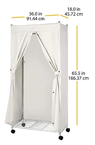 Whitmor Canvas COVER ONLY For Garment Rack 4 Whitmor Canvas COVER ONLY For Garment Rack - Image 4