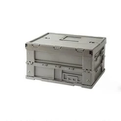 RASHIV Outdoor Camping Folding Box Storage Box Storage Storage Box Car Finishing Box Picnic Table Top Box Home Storage Box (Small)