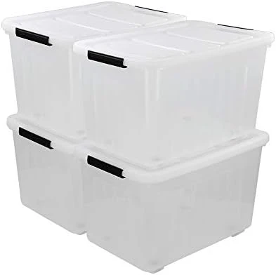 Callyne 10 L Clear Plastic Storage Box, 6-Pack Storage Latch Box 11 Callyne 10 L Clear Plastic Storage Box, 6-Pack Storage Latch Box - Image 11