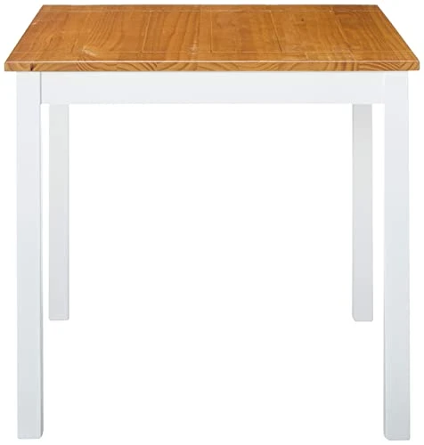 Zinus Becky Farmhouse Square Wood Dining Table 3 Zinus Becky Farmhouse Square Wood Dining Table - Image 3