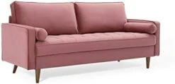 Modway Valour Performance Velvet Upholstered Tufted Sofa, Mint -Songmics Furniture Shop 31LzmerRH3L. AC