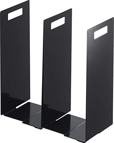 Yamazaki Home Tower Black Interlocking Towel Organizer (Set Of 2) 1 Yamazaki Home Tower Black Interlocking Towel Organizer (Set Of 2)