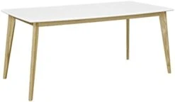 Modway Stratum 71" Mid-Century Modern Kitchen And Dining Room Table In White -Songmics Furniture Shop 31MCDM4ayfL. AC