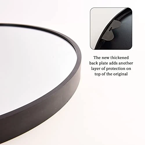 GLSLAND Circle Mirror, Gold Round Wall Mirror 24 Inch, Round Vanity Mirror For Bathrooms, Entryways, Living Rooms And Wall Decor 4 GLSLAND Circle Mirror, Gold Round Wall Mirror 24 Inch, Round Vanity Mirror For Bathrooms, Entryways, Living Rooms And Wall Decor - Image 4