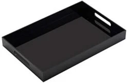 Glossy White Sturdy Acrylic Serving Tray With Handles-12x20 Inch-Serving Coffee Appetizer Breakfast-Kitchen Countertop Tray-Makeup Drawer Organizer-Vanity Table Tray-Ottoman Tray-Decorative Tray 26 Glossy White Sturdy Acrylic Serving Tray With Handles-12x20 Inch-Serving Coffee Appetizer Breakfast-Kitchen Countertop Tray-Makeup Drawer Organizer-Vanity Table Tray-Ottoman Tray-Decorative Tray -Songmics Furniture Shop 31MQldR m2L. AC 1