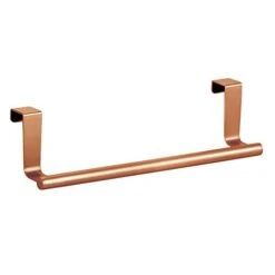 IDesign 29540 Forma Metal Over The Cabinet Dish And Hand Towel Bar Holder For Kitchen, Bathroom, 2.5" X 9.25" X 2.5", Copper -Songmics Furniture Shop 31MSiecIijL