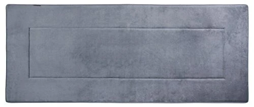 FABBRICA HOME Ultra-Soft Extra-Thick High Density Memory Foam (2 Feet By 5 Feet, Slate Gray) 1 FABBRICA HOME Ultra-Soft Extra-Thick High Density Memory Foam (2 Feet By 5 Feet, Slate Gray)