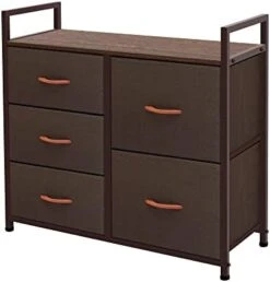 AZL1 Life Concept Storage Dresser Furniture Unit - Large Standing Organizer Chest For Bedroom, Office, Living Room, And Closet - 5 Drawer Removable Fabric Bins - Light Grey/White 18 AZL1 Life Concept Storage Dresser Furniture Unit - Large Standing Organizer Chest For Bedroom, Office, Living Room, And Closet - 5 Drawer Removable Fabric Bins - Light Grey/White -Songmics Furniture Shop 31MnuUBcLL. AC