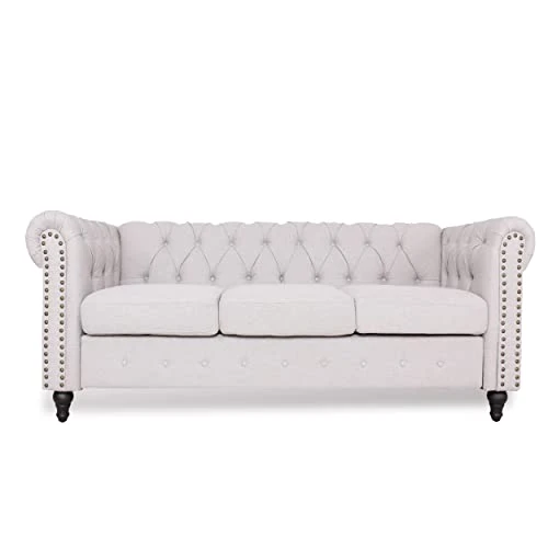 DRNCURN Chesterfield Sofa With Nail-Head For Living Room Office Sofa Set Modern Fabric Sofa Accent Tufted Chairs For Living Room 1 DRNCURN Chesterfield Sofa With Nail-Head For Living Room Office Sofa Set Modern Fabric Sofa Accent Tufted Chairs For Living Room
