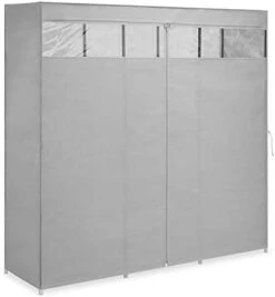 Whitmor Extra-Wide Clothes Closet, 60” With, White Cover -Songmics Furniture Shop 31NKNi RmDL. AC