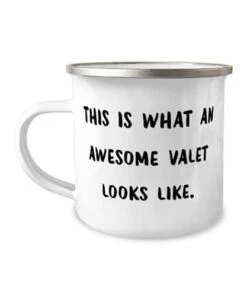 GENERIC Beautiful Valet 12oz Camper Mug, This Is What An Awesome Valet Looks, Present For Colleagues, Brilliant Gifts From Colleagues, Valet Keychain, Valet Tray, Valet Box, Key Holder, Key Ring