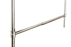 DecoBros Adjustable Hanging Closet Rod, Chrome 7 DecoBros Adjustable Hanging Closet Rod, Chrome -Songmics Furniture Shop 31NP5zT67EL