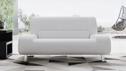 Zuri Furniture Modern Aspen White Microfiber Leather Sofa -Songmics Furniture Shop 31NaqhWbAgL. AC