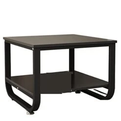 LUCBEI Microwave Oven Rack Simple Modern Assembly Storage Rack, Floor Mounted Rack, Simple Two-Layer Kitchen Organizing Rack Kitchen Storage Rack (Color : D)