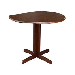 International Concepts Dual Drop Leaf Dining Table, 36-Inch, Espresso -Songmics Furniture Shop 31OwDOySXSL