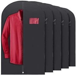 PLX 40" Black Garment Bags Suit Bag For Travel & Clothing Storage Of Dresses, Shirts, Fur Coats, Jackets & Dance Costumes - Hanging Suit Cover For Men & Women Closet Storage Garment Protector 14 PLX 40" Black Garment Bags Suit Bag For Travel & Clothing Storage Of Dresses, Shirts, Fur Coats, Jackets & Dance Costumes - Hanging Suit Cover For Men & Women Closet Storage Garment Protector -Songmics Furniture Shop 31PkvCKXmlL. AC