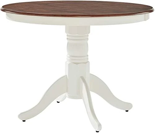 Crosley Furniture Shelby Dining Table, Expandable, Distressed White 7 Crosley Furniture Shelby Dining Table, Expandable, Distressed White - Image 7