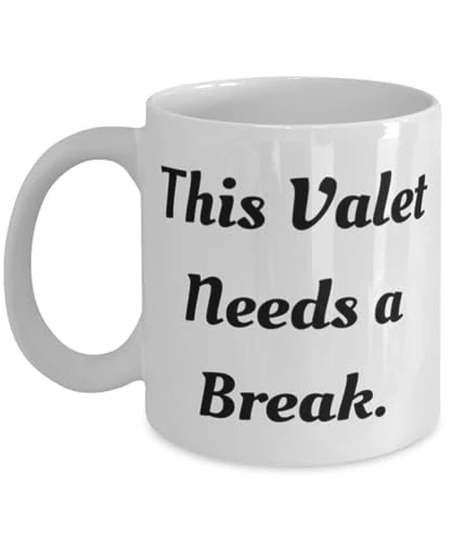 Game On Novelties Sarcasm Valet 11oz 15oz Mug, This Valet Needs A Break, Present For Coworkers, Nice Gifts From Colleagues, Coworkers, 11oz Mug, Gift Ideas 1 Game On Novelties Sarcasm Valet 11oz 15oz Mug, This Valet Needs A Break, Present For Coworkers, Nice Gifts From Colleagues, Coworkers, 11oz Mug, Gift Ideas