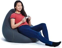 Yogibo Lounger Bean Bag For Adults, Teens, Personal Sized, Single Beanbag Lounge Chair With Raised Back For Gaming, Reading, And Relaxing, Removable, Washable Cover, Dark Gray 16 Yogibo Lounger Bean Bag For Adults, Teens, Personal Sized, Single Beanbag Lounge Chair With Raised Back For Gaming, Reading, And Relaxing, Removable, Washable Cover, Dark Gray -Songmics Furniture Shop 31QKydTnaHL. AC