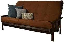 Kodiak Furniture Suede Black Queen-size Futon Mattress Only -Songmics Furniture Shop 31QfrGz35S. AC 1