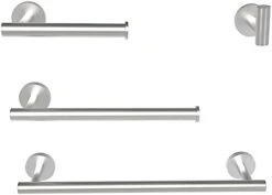 Yariwiz Matte Black Towel Rack Wall Mounted No Drill And Screw Mounting With Foldable Storage Shelf, Bathroom Bath Shower Length 24 Inch Double Towel Rod With Shelf Hotel Towel Rack B0504-MB 27 Yariwiz Matte Black Towel Rack Wall Mounted No Drill And Screw Mounting With Foldable Storage Shelf, Bathroom Bath Shower Length 24 Inch Double Towel Rod With Shelf Hotel Towel Rack B0504-MB -Songmics Furniture Shop 31QiP1rNOaL. AC