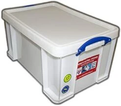 Really Useful Plastic Storage Box 33 Litre White Strong -Songmics Furniture Shop 31R6502QKL. AC 1