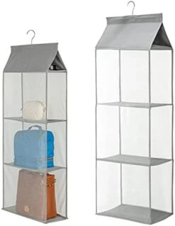 TABITORA Detachable Hanging Handbag Organizer Easy Unpack Hanging Organizer For Bags Purple 12 TABITORA Detachable Hanging Handbag Organizer Easy Unpack Hanging Organizer For Bags Purple -Songmics Furniture Shop 31R9KdovZaL. AC